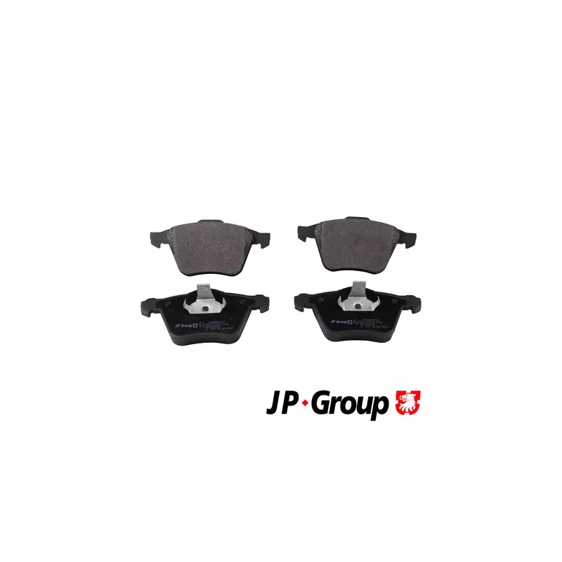 Jeu de 4 plaquettes de frein avant JP GROUP 4963604110