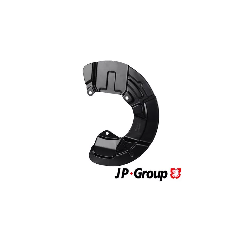 Déflecteur, disque de frein avant gauche JP GROUP 4964202170