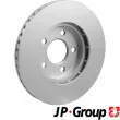 Jeu de 2 disques de frein avant JP GROUP 5063100200 - Visuel 2