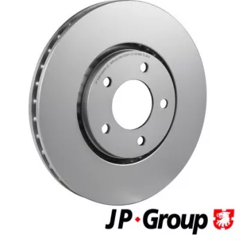 Jeu de 2 disques de frein avant JP GROUP 5063100400
