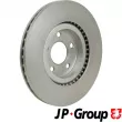 Jeu de 2 disques de frein avant JP GROUP 5063100600 - Visuel 2
