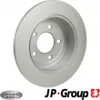 Jeu de 2 disques de frein avant JP GROUP 5063200100 - Visuel 2