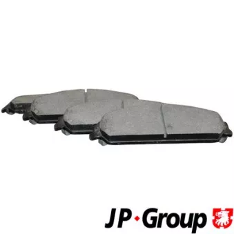 Jeu de 4 plaquettes de frein avant JP GROUP 5063600410