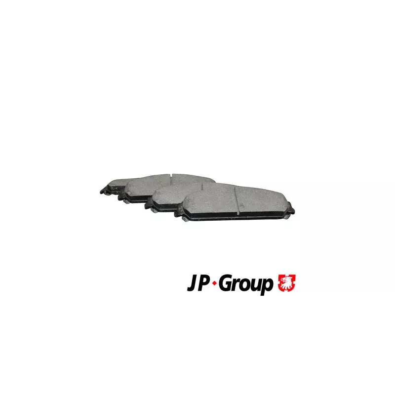 Jeu de 4 plaquettes de frein avant JP GROUP 5063600410