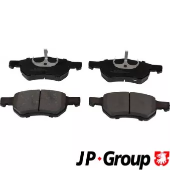 Jeu de 4 plaquettes de frein avant JP GROUP 5063600710