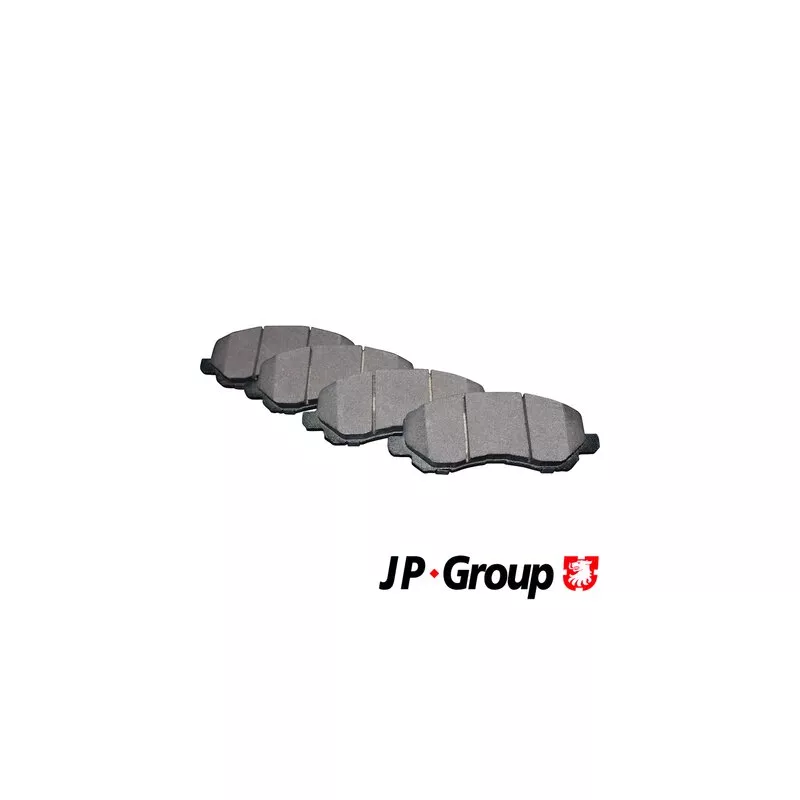 Jeu de 4 plaquettes de frein avant JP GROUP 5063600910