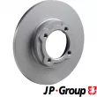 Jeu de 2 disques de frein avant JP GROUP 5263100300 - Visuel 1