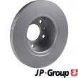 Jeu de 2 disques de frein avant JP GROUP 5363100200 - Visuel 2