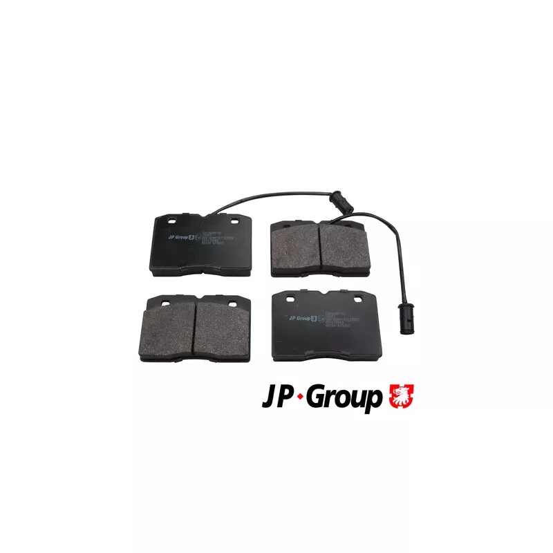Jeu de 4 plaquettes de frein avant JP GROUP 5363600110