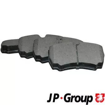 Jeu de 4 plaquettes de frein arrière JP GROUP 5363700110