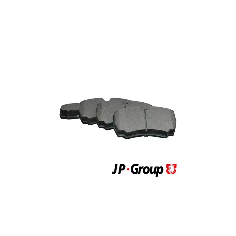 Jeu de 4 plaquettes de frein arrière JP GROUP 5363700110