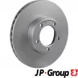 Jeu de 2 disques de frein avant JP GROUP 5463100100 - Visuel 1