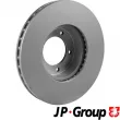 Jeu de 2 disques de frein avant JP GROUP 5463100100 - Visuel 2