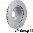 Jeu de 2 disques de frein avant JP GROUP 5563100100 - Visuel 2