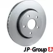 Jeu de 2 disques de frein avant JP GROUP 5563100400 - Visuel 1
