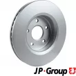 Jeu de 2 disques de frein avant JP GROUP 5563100400 - Visuel 2