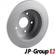 Jeu de 2 disques de frein avant JP GROUP 5563200200 - Visuel 2