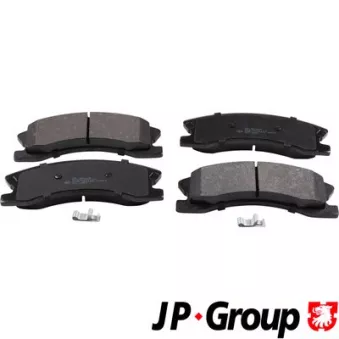 Jeu de 4 plaquettes de frein avant JP GROUP 5563600110