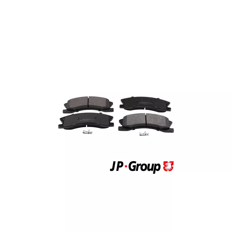 Jeu de 4 plaquettes de frein avant JP GROUP 5563600110