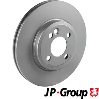 Jeu de 2 disques de frein avant JP GROUP 6063100400