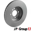 Jeu de 2 disques de frein avant JP GROUP 6063100400 - Visuel 2