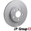 Jeu de 2 disques de frein avant JP GROUP 6063100500 - Visuel 1