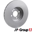 Jeu de 2 disques de frein avant JP GROUP 6063100600 - Visuel 2