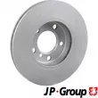 Jeu de 2 disques de frein avant JP GROUP 6063100700 - Visuel 2