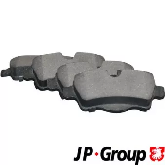 Jeu de 4 plaquettes de frein arrière JP GROUP 6063700210