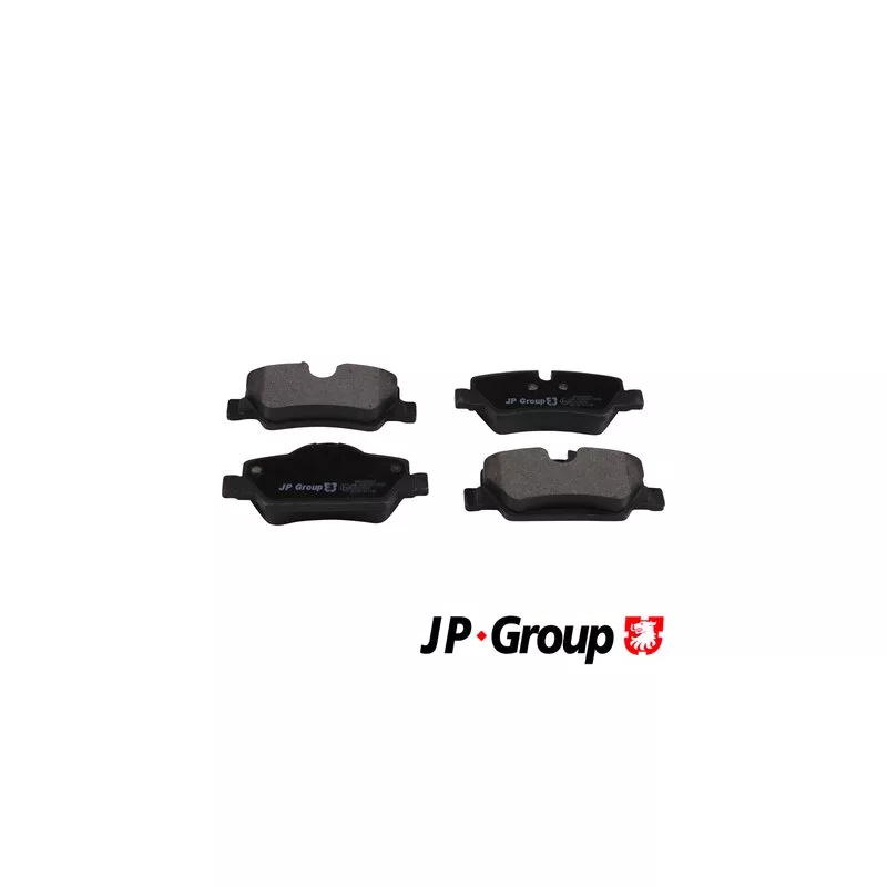 Jeu de 4 plaquettes de frein arrière JP GROUP 6063700310