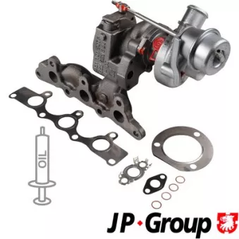 Turbocompresseur, suralimentation JP GROUP 6117400500