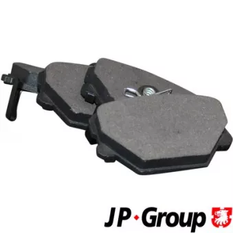 Jeu de 4 plaquettes de frein avant JP GROUP 6163600110