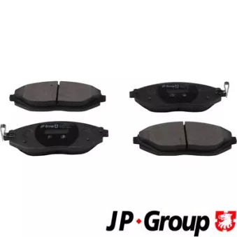 Jeu de 4 plaquettes de frein avant JP GROUP 6363603110
