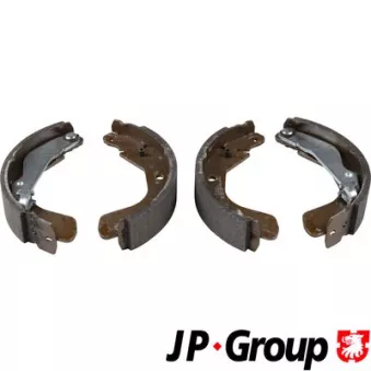 Jeu de 4 plaquettes de frein arrière JP GROUP 6363900110