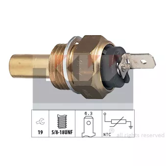 Sonde de température, liquide de refroidissement KW