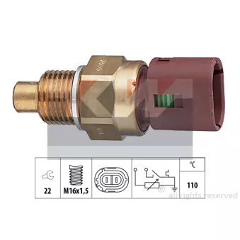 Sonde de température, liquide de refroidissement KW