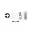 Embout Philips PH sur douille 1/2" TOPTUL BCAA16P2 - Visuel 3