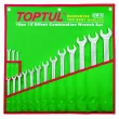 Jeu de clés mixtes TOPTUL GAAA1602 - Visuel 1