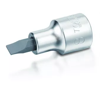 Embout Plat sur douille 3/8" TOPTUL