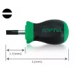 Tournevis plat TOPTUL FABB5E03 - Visuel 2