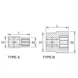 Douille 1/2" 12 pans TOPTUL BAEB1608 - Visuel 3