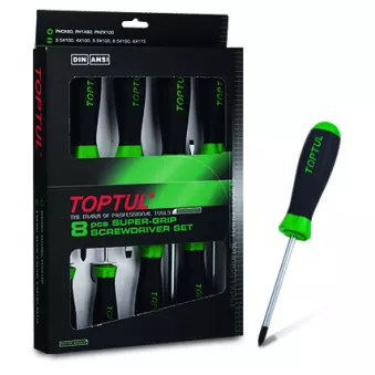 Jeu de tournevis mixte TOPTUL GAAE0807
