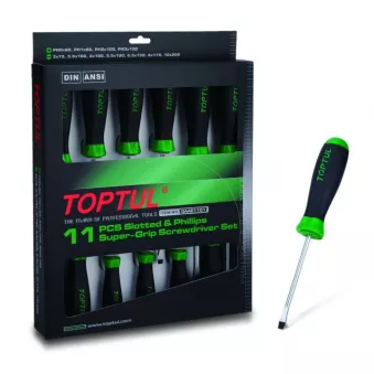Jeu de tournevis mixte TOPTUL GAAE1101