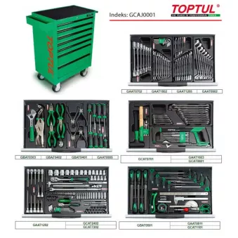 Servante avec outils TOPTUL GCAJ0001