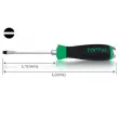 Tournevis plat TOPTUL FAGB5E10 - Visuel 2