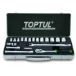 Jeu de douilles 3/8" TOPTUL GCAD1805 - Visuel 1