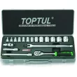 Jeu de douilles 3/8" TOPTUL GCAD1805 - Visuel 2