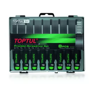 Jeu de tournevis de précision TOPTUL GAAW0801