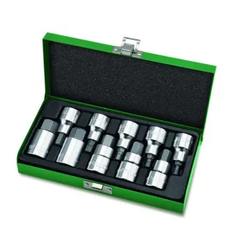 Jeu d'embouts sur douilles 1/2" TOPTUL