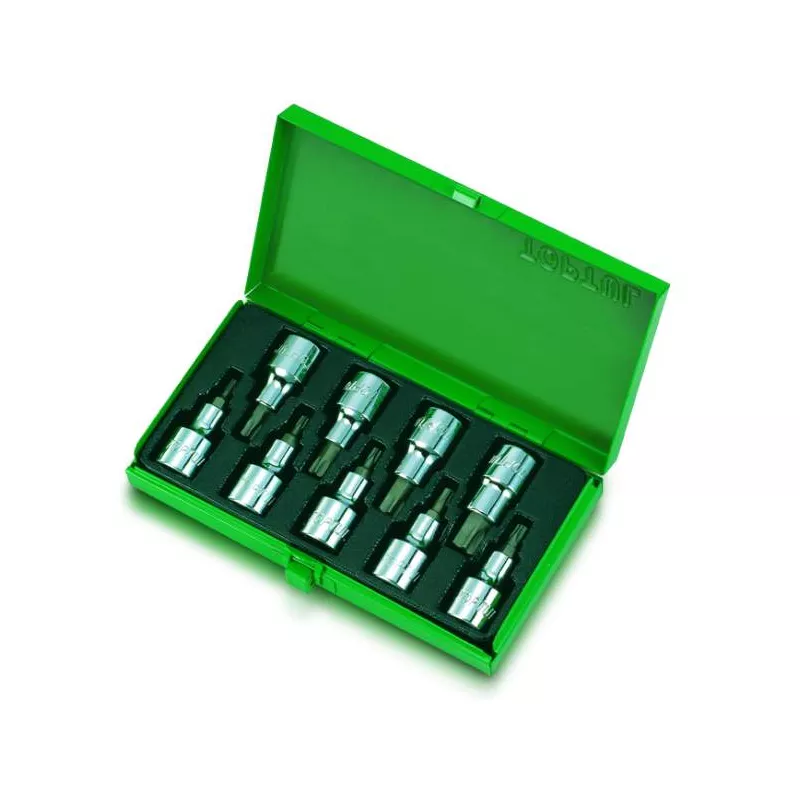 Jeu d'embouts sur douilles 1/2" TOPTUL GAAD0903